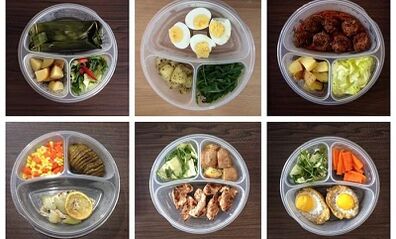 Gastritis Day Menu