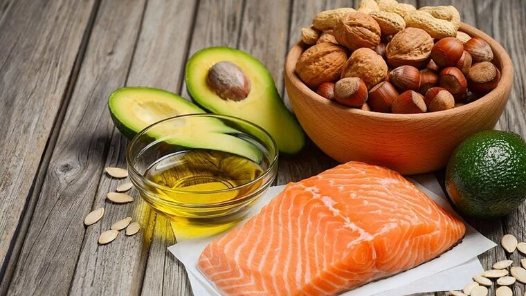 Fish nuts and avocado lose 7 kg a week