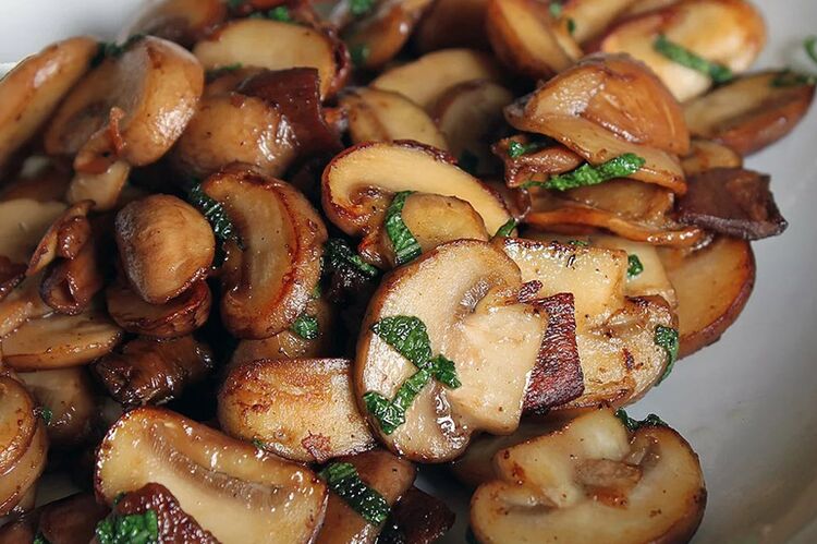 Mushrooms in the gout diet must be excluded