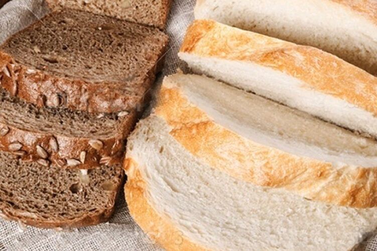 Patients with gout can eat black bread and white bread