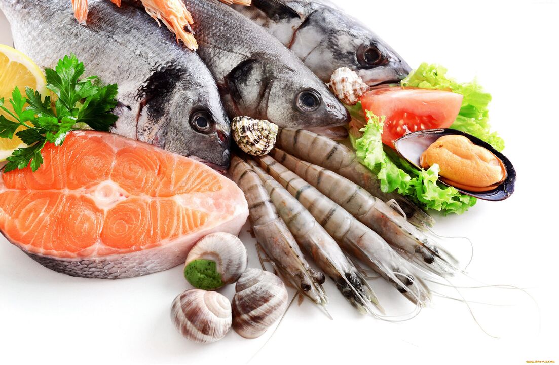 Seafood lose 10kg per month